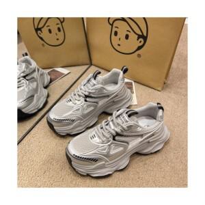 런닝화 여성운동화 키높이운동화 운동화 리얼 레더 스니커즈