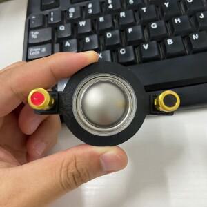 GHX 25 코어 25.4mm 티타늄 필름 드라이브 헤드 보이스 코일 혼 트위터 스테이지 액세서리 2PCS