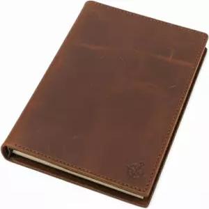 방랑하는 A5 가죽 바인더 플래너 - 러스틱 리필 가능한 6링 저널 수작업으로 제작된 정품 정리함