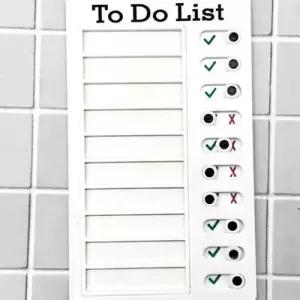 할일체크 투두리스트 메모 보드 할일 일일계획표 WEE333A