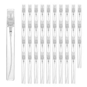 향수용기 반투명캡 투명 스프레이 공병 10ml 40개 플 WEE6392