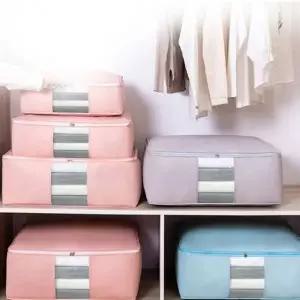 이불정리 압축 보관 케이스 수납함 파우치 특대형