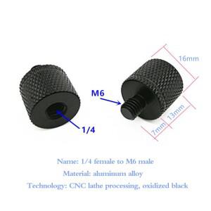 호환 변환 나사 1/4  M4 M10 인치 프로젝터 브래킷 어댑터 Dslr 카메라 삼각대 볼 헤드용 액세서리