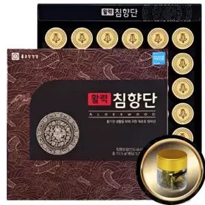 종근당 건강 활력 침향단 개별포장 가족 선물 침향환 60환, 3개