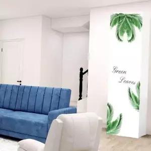 스탠드에어컨커버 덮개 사각 푸른잎 에어컨덮개 WECA9F3