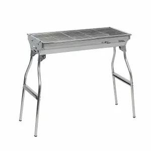 캠핑무드 접이식 바비큐 그릴 꼬치구이 숯불 화로대