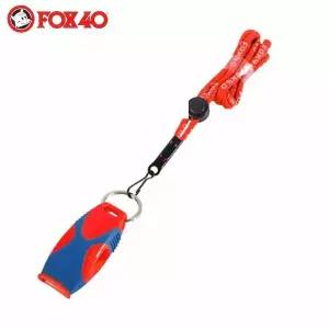 JMds 폭스 스포츠호각 호루라기 샤크 (줄포함) (오렌지.블루) (XH264)