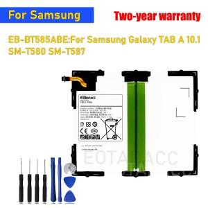 호환 2025 년 EOBATACC  새 EB-BT585ABE 7300mAh 배터리 갤럭시 T T580 태블릿 + 무료 도구