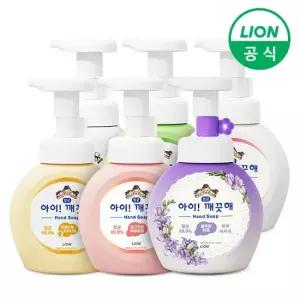 아이깨끗해 250ml 용기형 리필 핸드워시 손세정제 6종 中 택1 레몬 순 청포도 키친 모이스처 블루밍)