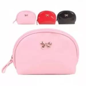 에나멜 리본 파우치 - 3종 PH124