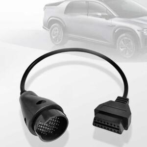 메르세데스 벤츠 호환용 38핀 16핀 OBD2 진단용 여성 커넥터 케이블 연장 어댑터