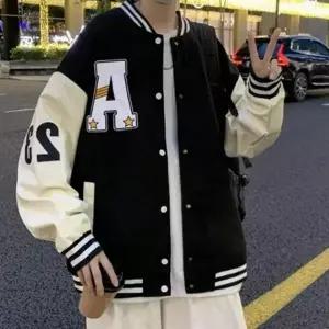 남성 가을 겨울 베이직 야구점퍼 스포츠 캐주얼 아우터