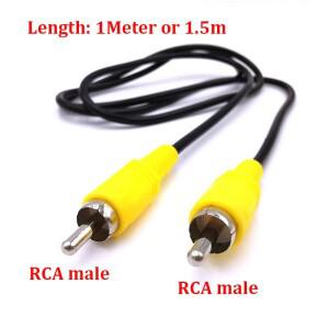 RCA - 리드 케이블 남성 확장 동축 스피커 오디오 자동차 AV 비디오