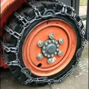 지게차 스노우체인 쇠사슬 미끄럼방지 두꺼운 눈길 사슬체인 중장비