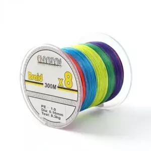 8가닥 낚시 합사줄 오색 원투 한치용 낚싯줄
