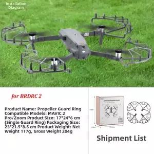 멀티 프로펠러 가드 ABS 41x34x5cm 드론 보호 커버 퀵 릴리스 부품 액세서리 DJI MIN 3PRO 드론