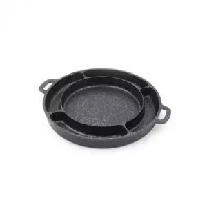 치즈 토핑용 원형 구이팬 등갈비 팬