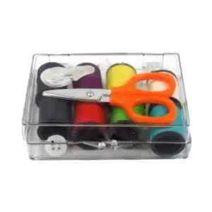 [에이치플러스몰]WL 휴대용 13p 반짇고리세트 바느질함 반짓고리