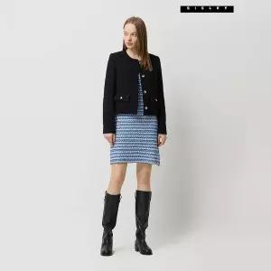 [시슬리] 라일라 트위드 크랍 자켓 SAJKA1611