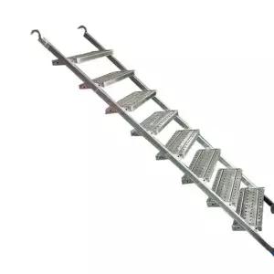 아시바 계단 시스템 동바리 사다리 층계 다이 난간대 5단 1921x750