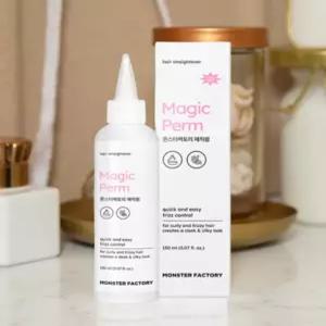 파마푸는 약 곱슬머리 매직약 셀프 스트레이트 매직펌 중화제 필요 없는150ml