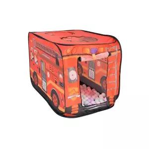 RR 소방차 유아 어린이 미니 텐트 볼풀 휴대용 놀이방