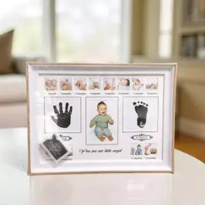 가족 발도장 DIY 기념품 풋프린팅 용품 아기 발도장 액자형