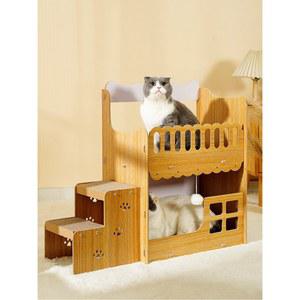 고양이 2층 빌라 계단 호텔장 채팅 기둥 해먹 케 캣하우스 나무 고양이캣타워