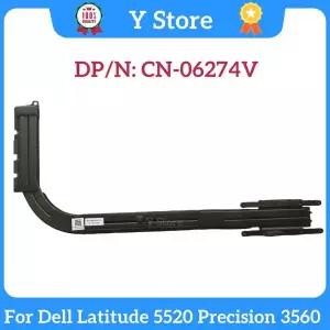 Y 스토어 Dell Latitude 5520 Precision 3560 노트북 라디에이터 구리 튜브 06274V 6274V CN-06274V 방열판