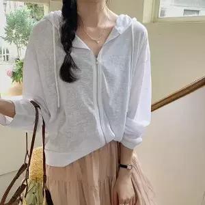 [하프클럽/알티피아]봄 여름 얇은 흐 집업 LM0456 겨울옷 흐집업 조끼 점