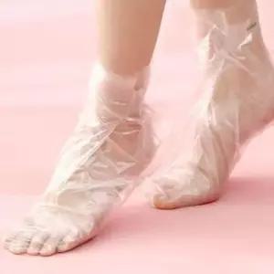 WL 풋마스크 비닐 커버 100매 일회용 풋케어 발팩 발보습 M50532 WFLMQSP