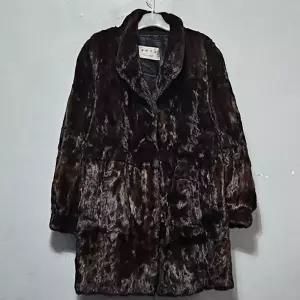 대현모피 여성 천연 밍크 퍼 코트/ 실측100/싹다구제