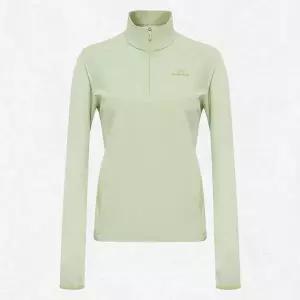 [아이더] 여성 WEATHER FLEX (웨더 플렉스) 리드 짚업 티셔츠 (YGreen) DWU25222_G5 2541823