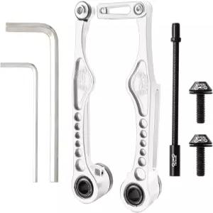 아오세카 리니어 풀 바이크 V 브레이크 전방 후방 세트 교체 핏 알루미늄 합금 V형 도로 자전거 BMX 수리