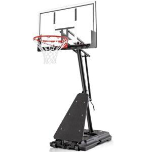 뒷마당 블리츠 농구 후프, 44&48IN&54IN 백보드 휴대용 골대 시스템, 10피트 핸드 크랭크 조절식 후프 아웃도어