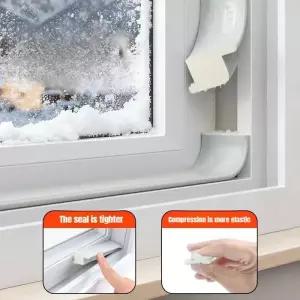 샷시부속 창문 부품 푸시 풀 씰 스트립 세트 강철 슬라이딩 문용 방풍 방음 ？