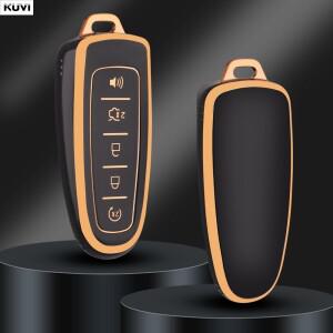 5버튼 TPU 자동차 키 케이스 커버 포드 익스플로러 엣지 플렉스 타우러스 2011 리모트 스마트 홀더 폴더블