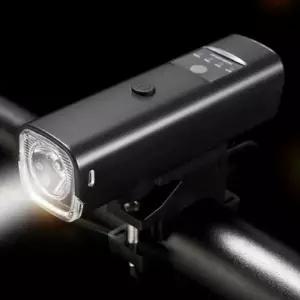USB 충전식 스마트 자전거 전조등 LED 라이트 안전등