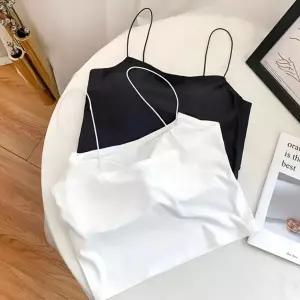 [하프클럽/알티피아]여자 크롭 스타일 캡내장 스판 끈나시 고품질 데일리