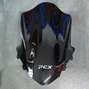 PCX 125 150 2010 2013 오토바이 프론트 페어링 액세서리 앞 유리 윈드 스크린 디플렉터 PCX125 PCX150 2011 2012