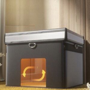 강아지난방텐트 고양이 하우스 온열 실외 난방텐트 캠핑 중형견 이하 색M 실내