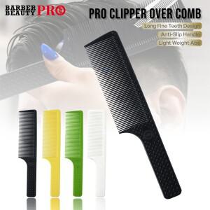 1개 신형 프로 이발사 헤어드레싱 클리퍼 빗 열 저항성 플랫탑 헤어 커팅 미용사 살롱 뷰티 도구