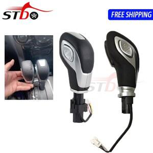 기어봉 교체 자동차 자동 기어 스틱 시프트 노브 시프터 레버 헤드 포드 포커스 쿠가 몬데오 에코스포츠 피에스타 2013 2018 블랙 실버