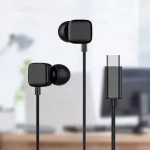 C타입 유선 이어폰 줄 커널형 스테레오 휴대폰 1.2M