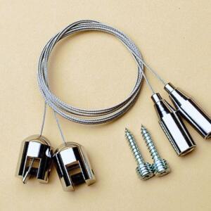 [2개구성] Y0006 포맥스용 5T 천정용액자걸이 레일용액자걸이 경사용액자걸이 판천정고리 천정고리와이어 AEW2ABA38