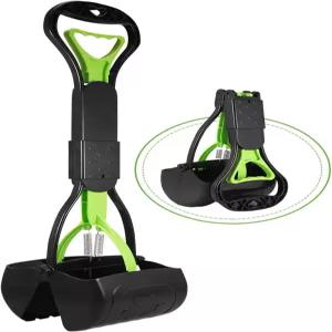 긴 손잡이 고강도 소재와 내구성 있는 스프링으로 잔디와 자갈을 쉽게 집을 수 개와 고양이를 위한 깨지지