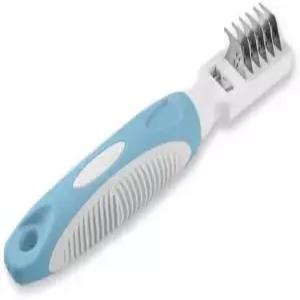 LovinPup 애완동물 매트 제거기 u2013 개와 고양이를 위한 전문적인 디매팅 빗 부드러운 매듭과 엉킴