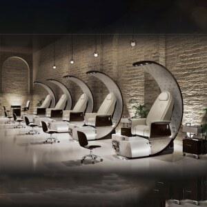 마사지 의자, 페디큐어 의자 파이프리스, 페디큐어 마사지 의자, 페디큐어 풋 스파, 배관 없음 럭셔리,