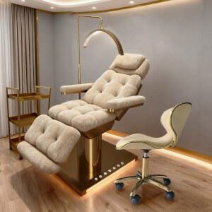 스파 침대 페이셜 침대 스파 의자 다기능 가구 전동 마사지 테이블 스파 페이셜 침대