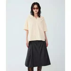(국내매장정품) STUDIO TOMBOY 세일러카라 블라우스 _베이지_9175321988 2503149978 178261